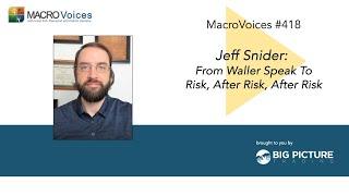MacroVoices #418 Jeff Snider: From Waller Speak to Risk, After Risk, After Risk
