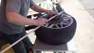 Alufelge aufbereiten - prepare alloy rim, smartrepair  Part 1