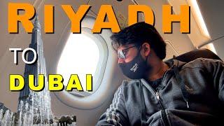 i didn’t expect this in Riyadh airport| Flying from Riyadh to Futuristic city “DUBAI”