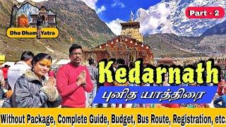 Kedarnath Yatra - Gaurikund To Kedarnath பாத யாத்திரை | Budget Family Trip | Complete Guide