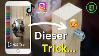 SCHRAUBEN wie die PROFIS?!  Ganz ehrlich, dieser INSTA TRICK ist... | Jonas Winkler