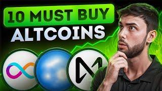 10 Altcoins SO GOOD I'D IMMEDIATELY Buy Again If I Started Over