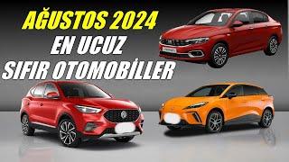 FİYATLAR YÜKSELMİŞ | En Ucuz Sıfır Otomobiller | Ağustos 2024 Sıfır Otomobil Fiyatları