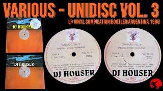 Various - Unidisc Vol. 3 (LP Vinyl Compilation Bootleg Argentina 1985)