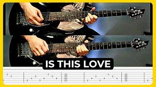 Is This Love - Whitesnake | Tabs | Guitar Lesson | Cover | Backing Track | Solo | All Guitar Parts