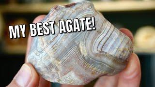 The best AGATE I have ever found! Minnesota's Gemstone