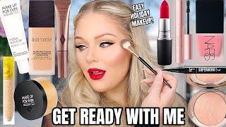 CHATTY GET READY WITH ME: EASY HOLIDAY MAKEUP LOOK  KELLY STRACK