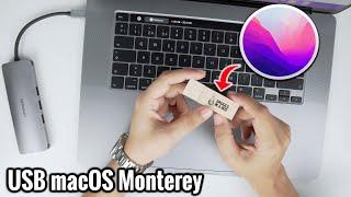 Crear USB De Instalacion Para MacOS Monterey | Instalación Con USB De Arranque Super Fácil! 