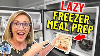 The Ultimate LAZY Freezer Meal Prep Method for Busy Families