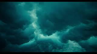 Surf Ocean Waves Beneath Underwater   Stock Video Footage