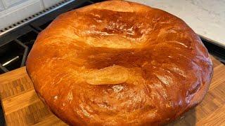 Receita de 1 bolo de Massa Sovada - Recipe for 1 Portuguese Sweet Bread