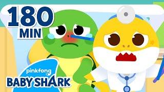 Baby Shark Doctor, I've Got a Boo-Boo! | +Compilation | Kids Hospital Play | Baby Shark Official