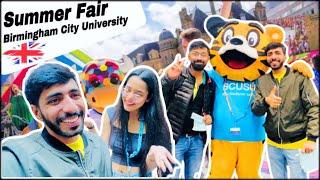 Summer Fair in Birmingham city University | Life of Birmingham city University | BCU Vlog | UK Vlog