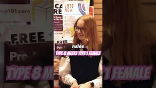 Type 8 meets type 1 female #enneagram8  #shorts #enneagram1 #enneagram #interview