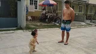 Playing outside the house | May 26, 2021 | Zylex Yvhen & Zylee Yvhon