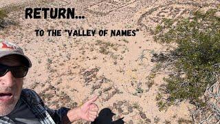 A return to the"Valley of Names"!!!!