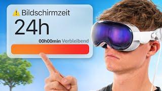 Ich verbringe 24 Stunden in der Apple Vision Pro