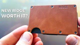 NEW Ridge LEATHER Wallet - Worth It?