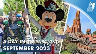    A Day in Disneyland Paris: September 2023