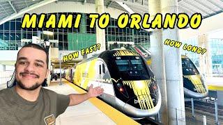 My Experience on Brightline’s First Day from MIAMI to ORLANDO!