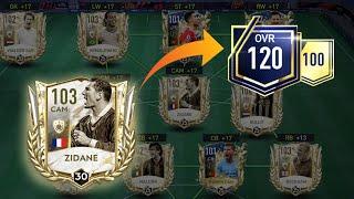 120 OVERALL + 100 CHEMISTRY SQUAD UPGRADE | FIFA MOBILE 22 |