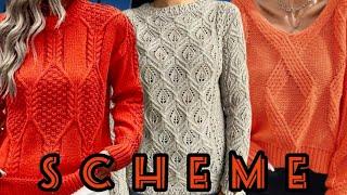 7 Схем на потрясающие свитера, джемперы, вязание спицами. 7 Patterns for amazing sweaters knitting.