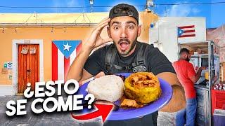 No me espera esto de PUERTO RICO  ¿Así COMEN los BORICUAS?