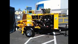 The Best Small Shotcrete Pump in Philippine USA Concrete Pump Reed Shotcrete Concrete Pump