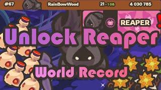 taming.io first one unlock reaper world record