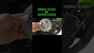 NORMAL CLUTCH VS SLIPPER CLUTCH #automobile #motorcycle #bikeride #bikelife #YAMAHAFZ