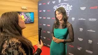 Jessica Garza Talks Working With Angus Cloud & Your Lucky Day on Fantastic Fest Red Carpet