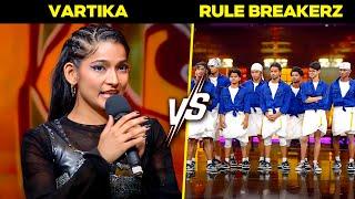 Vartika Jha Dance Vs Rule Breakerz |Who will win ?| Hip Hop India Seaon 2 | Best Dance Reality Show