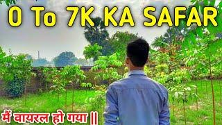 0 To 7K ka Story  || Vlogging Mein Aane Ke Baad Mera Life || The Pr Vlogs