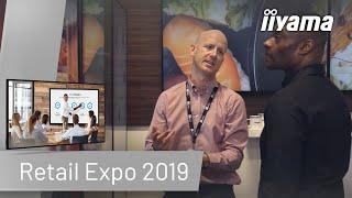 iiyama professional displays at Retail Show 2019