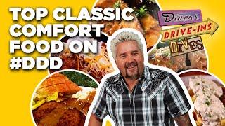 Top Classic Comfort Food Videos on #DDD with Guy Fieri | Food Network