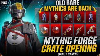 OLD RARE MYTHICS BACK | MYTHIC FORGE CRATE OPENING | PUBG MOBILE