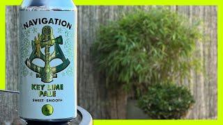 KEY LIME PIE PALE ALE! Navigation Brewery Key Lime Pale Ale [Craft Beer Review]
