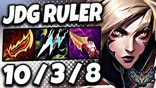 Kaisa vs Ezreal ADC [ JDG Ruler ] Patch 14.14 Korea Challenger 