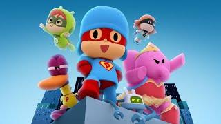  POCOYO THE MOVIE - Pocoyo and The League of Extraordinary Super Friends | CARTOON MOVIES for KIDS