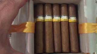 Cuban  Cigar Unboxing Cohiba Robusto