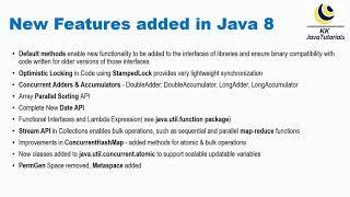 What are new Features added in Java 8 ? || Java 8 Featues || Java 8 interview Questions and Answers