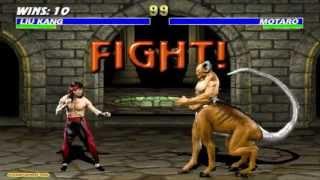 Mortal Kombat 3 Liu Kang Gameplay Playthrough