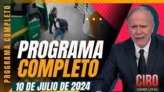 Hombres armados asesinaron a dos personas en Puebla | Ciro | Programa Completo 9/julio/2024