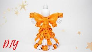 АНГЕЛ из Фома ЛЕГКО и БЫСТРО  НОВОГОДНИЕ ИГРУШКИ Своими Руками  DIY Christmas Angel