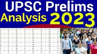 UPSC Prelims 2023 GS Paper Answer Key Analysis in Hindi