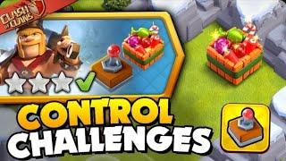 How to Complete Controllable Heroes Challenges in Clash of Clans - Barbaric Maze | Level 10