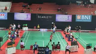 Arga Nugraha Sigfar VS Muhammad Makarim (3rd Round Swasnas Scarlett 2023) 21-5, 21-10