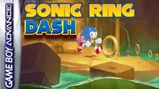 Sonic Ring Dash - New Homebrew game GBA