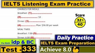 IELTS Listening Practice Test 2023 with Answers [Real Exam - 333 ]