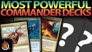 The Most Powerful Commander Decks | The Command Zone 187 | Magic: the Gathering EDH Podcast